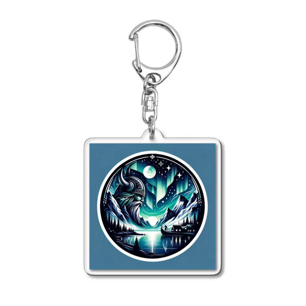 HappyHub Online ShopのOdin Acrylic Key Chain