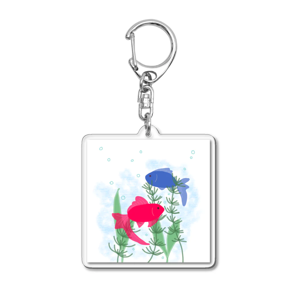 アトリエ・ぷーみんのなかよし Acrylic Key Chain