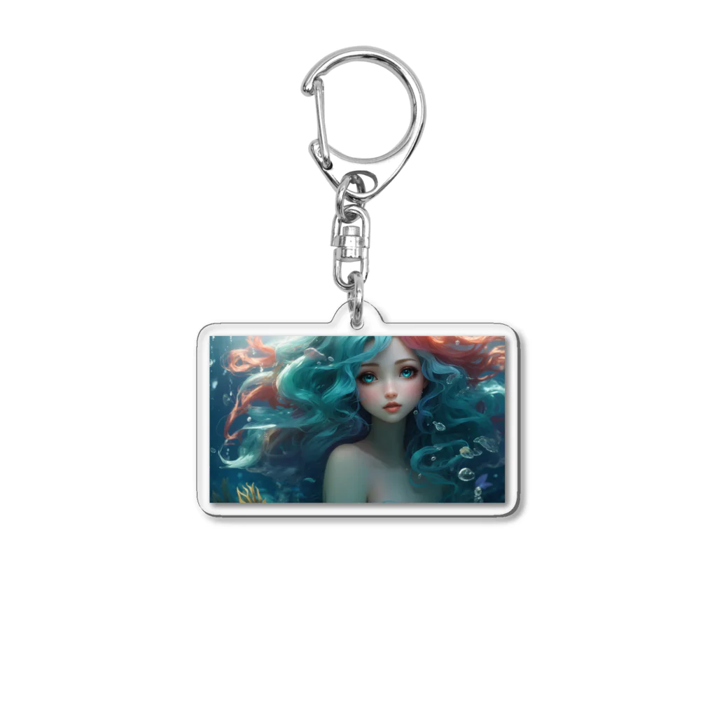 winterMintのMint mermaid アクリルキーホルダー