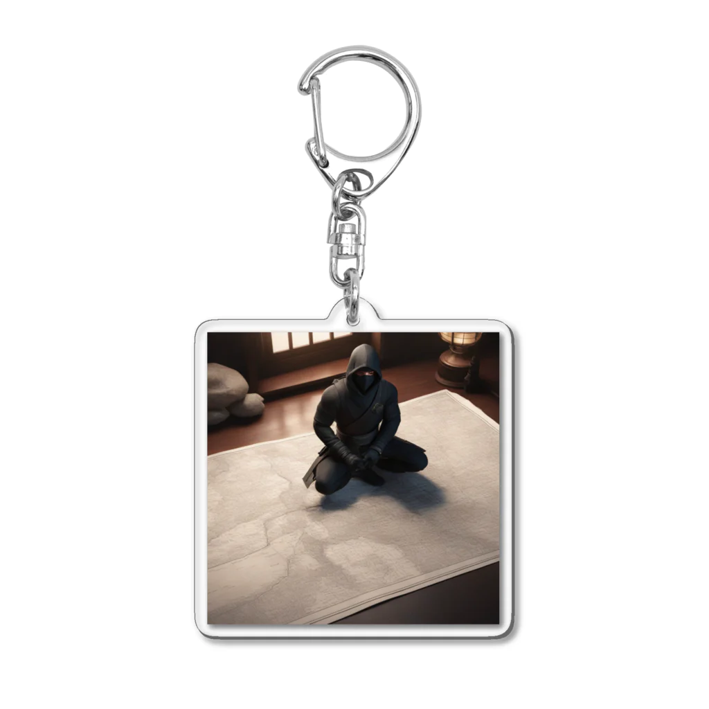 tenshinranmanの忍者細密計画 Acrylic Key Chain