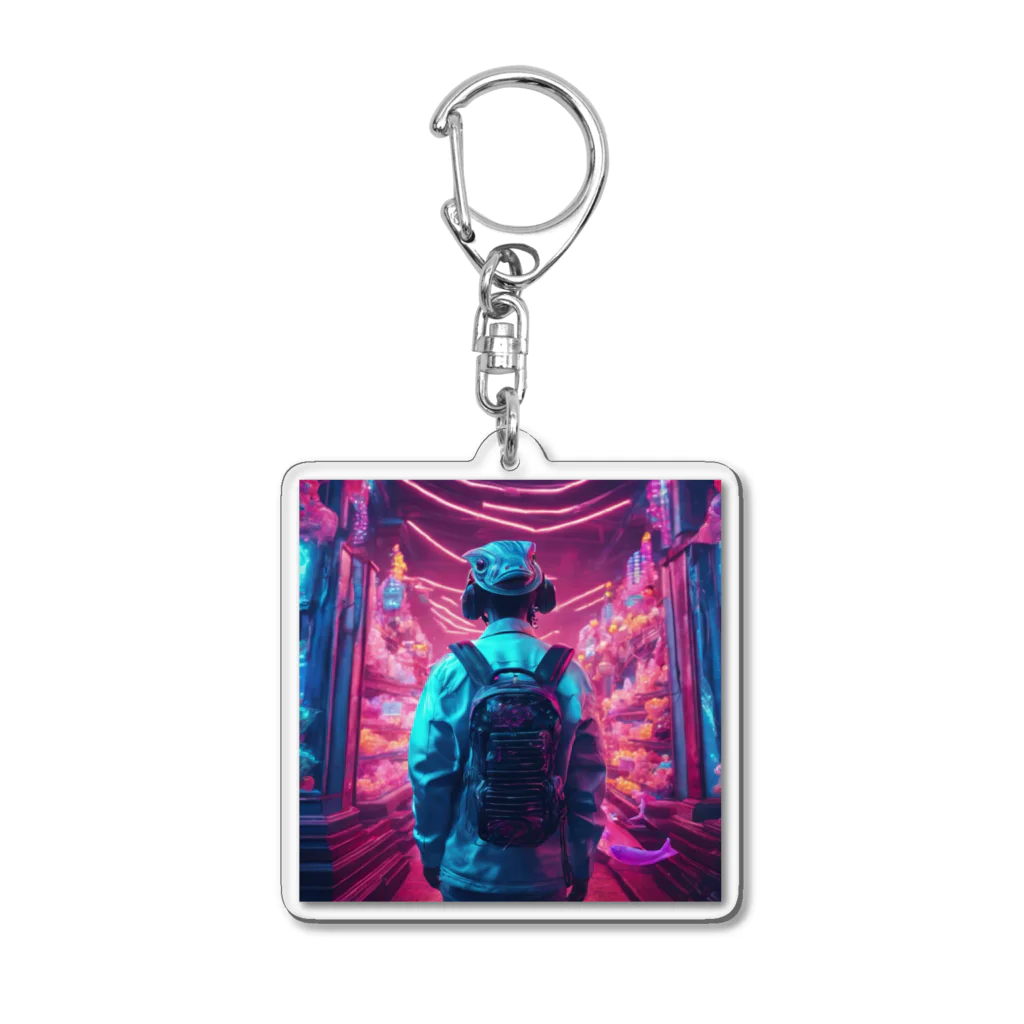 Cyberpunker311のネオトイショップ Acrylic Key Chain