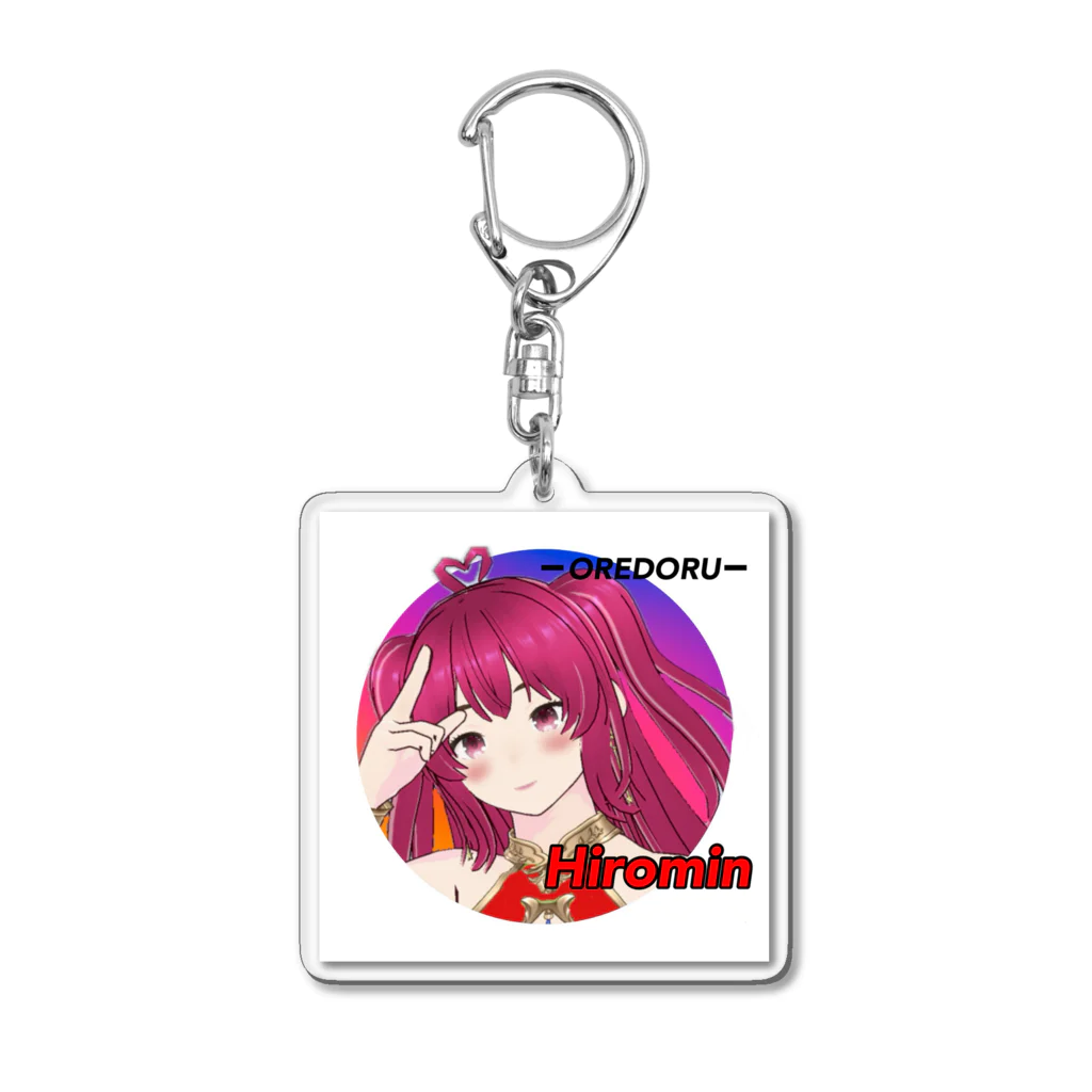 CASPROSTORESのYouTubeアニメ『俺ドル』キャラグッズ ひろみんA Acrylic Key Chain