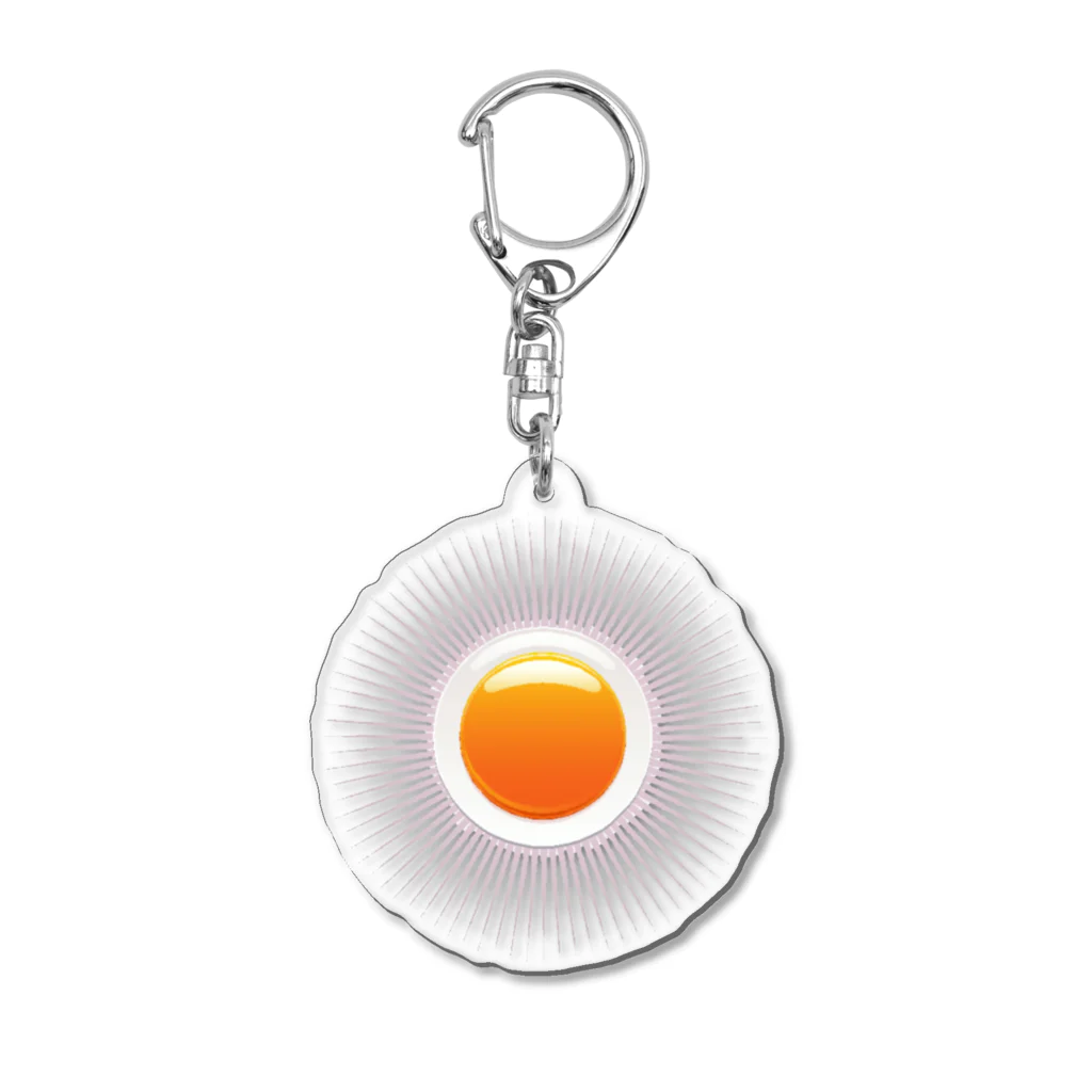 ファンシーTシャツ屋のシンプルな太陽デザイン Acrylic Key Chain