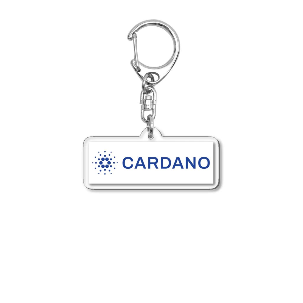 Cardano ADAのCardano(カルダノ)  ADA Acrylic Key Chain