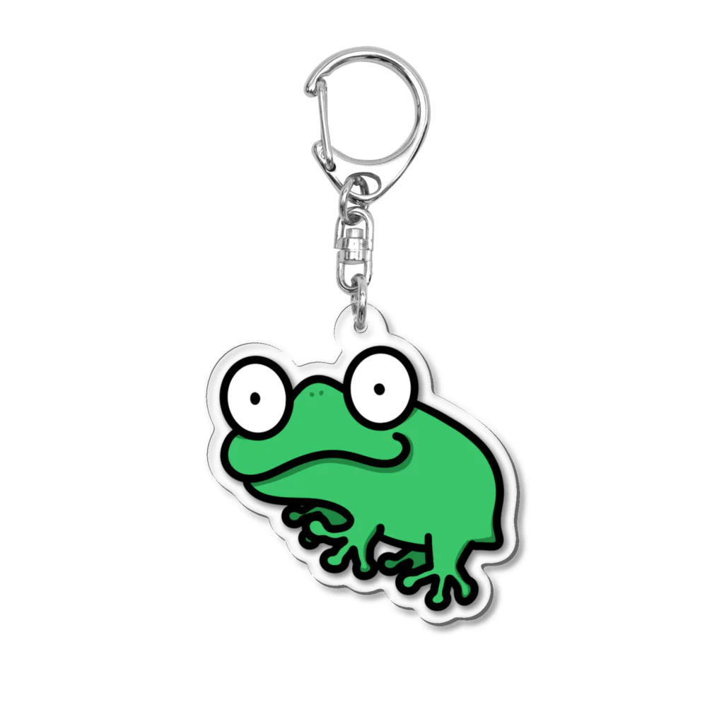 imoの【めがてんしりーず】ぴょんけろん Acrylic Key Chain