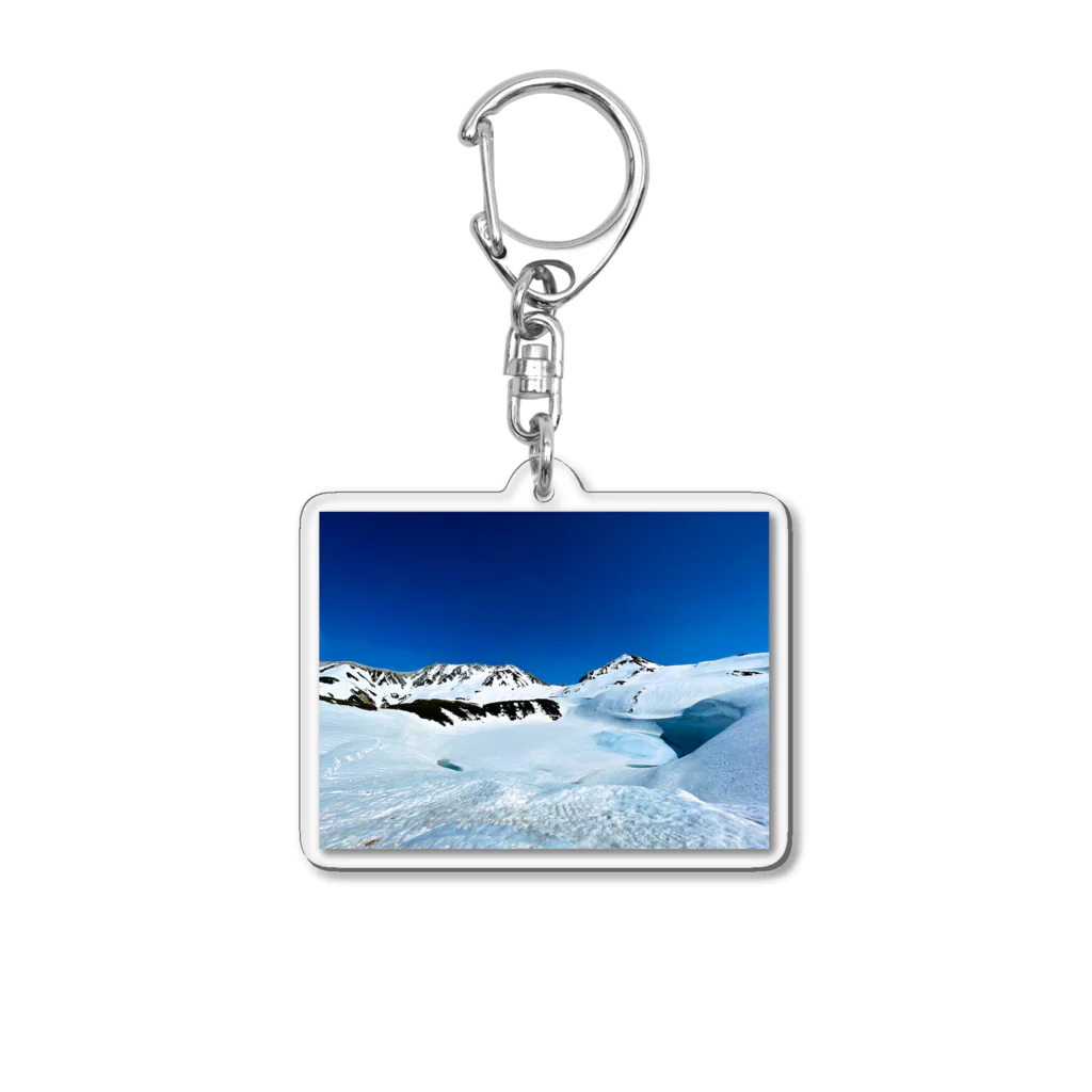 Be the Sunshineの4月の立山 Acrylic Key Chain