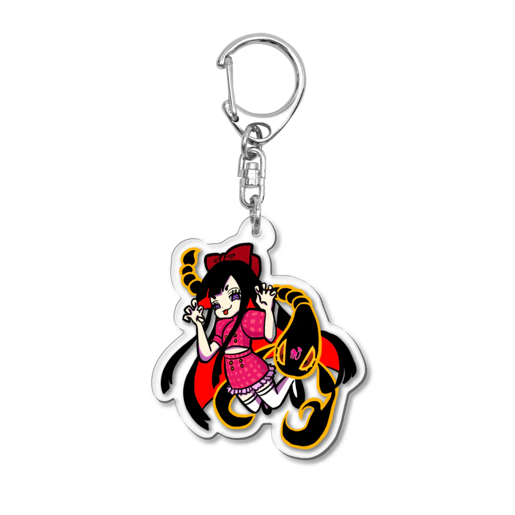 　POLARIS  LABO GODDSの蠍座♏️ピアスちゃん Acrylic Key Chain