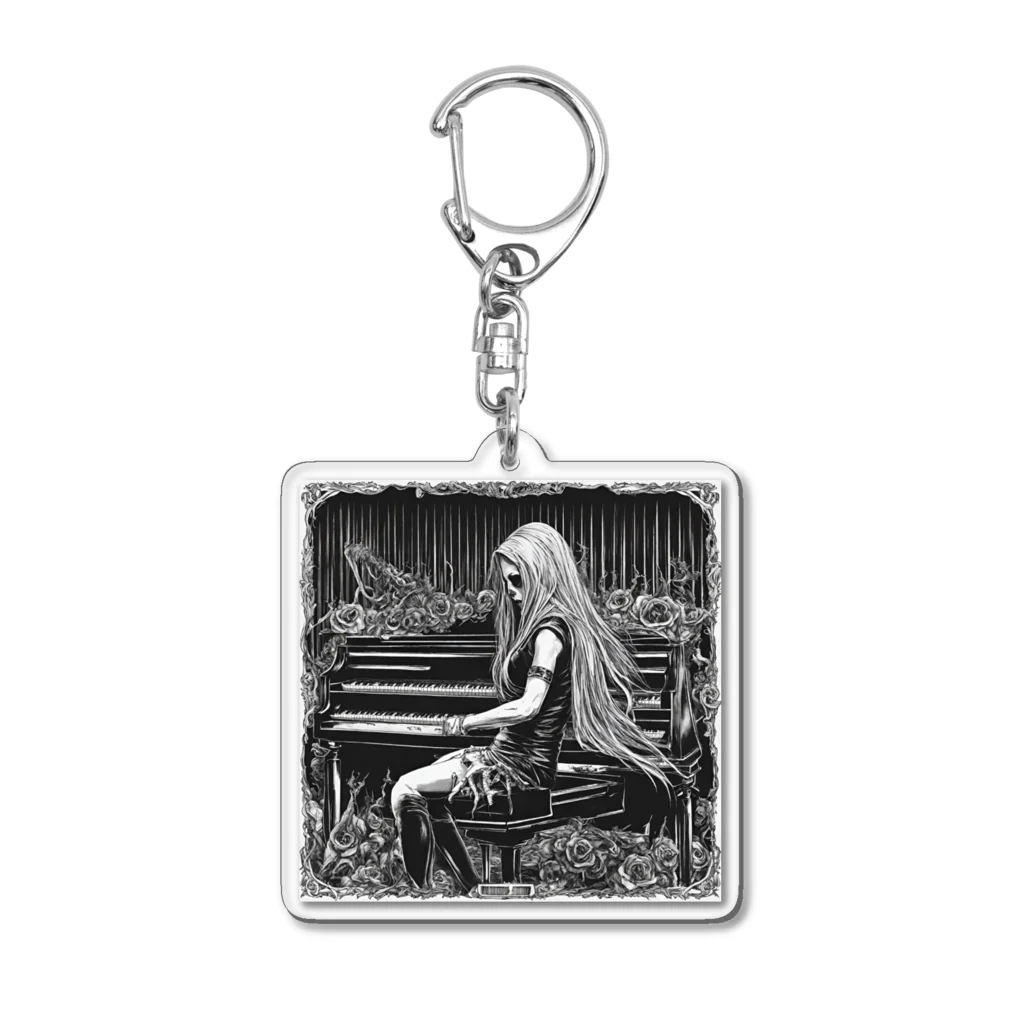 Death Metal Girls Collection ＝DMGC＝のdeath metal girl ＝strange p.f Vanessa＝ Acrylic Key Chain