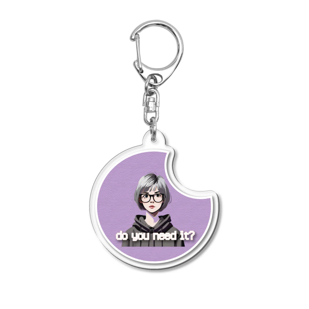 hollow-774のDo you need it? Acrylic Key Chain