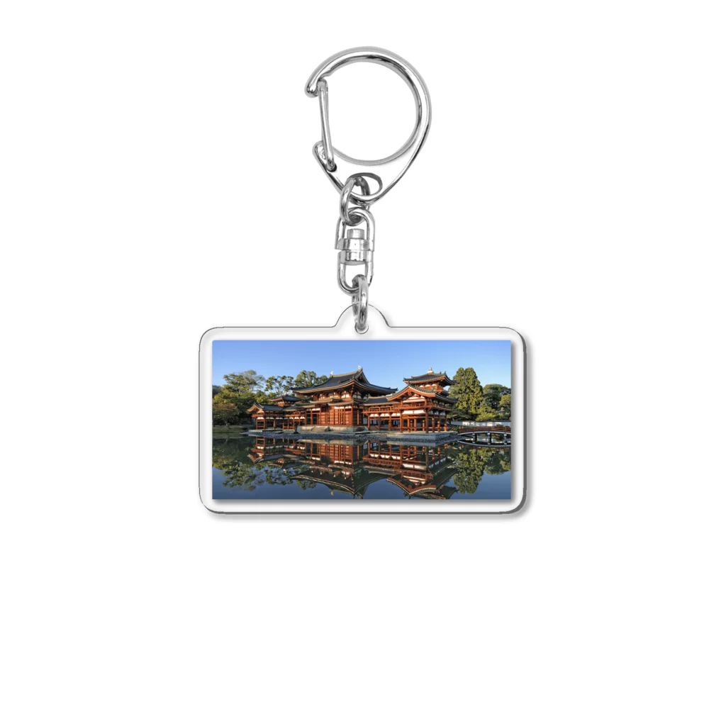 kenty0の平等院鳳凰堂君 Acrylic Key Chain