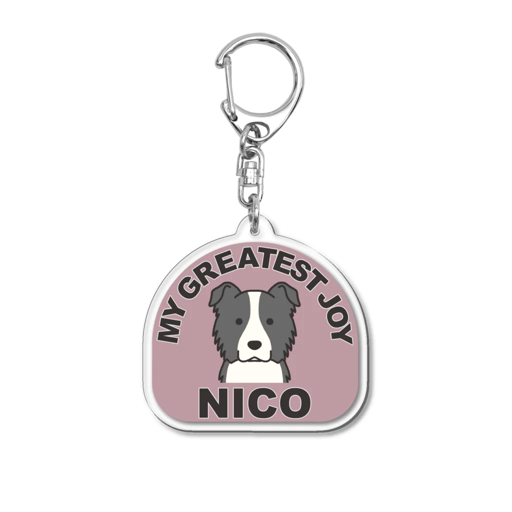 おなまえefrinmanのNICO アクリルキーホルダー