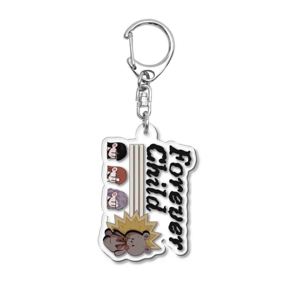 淡野ﾉﾑのForever Child Acrylic Key Chain