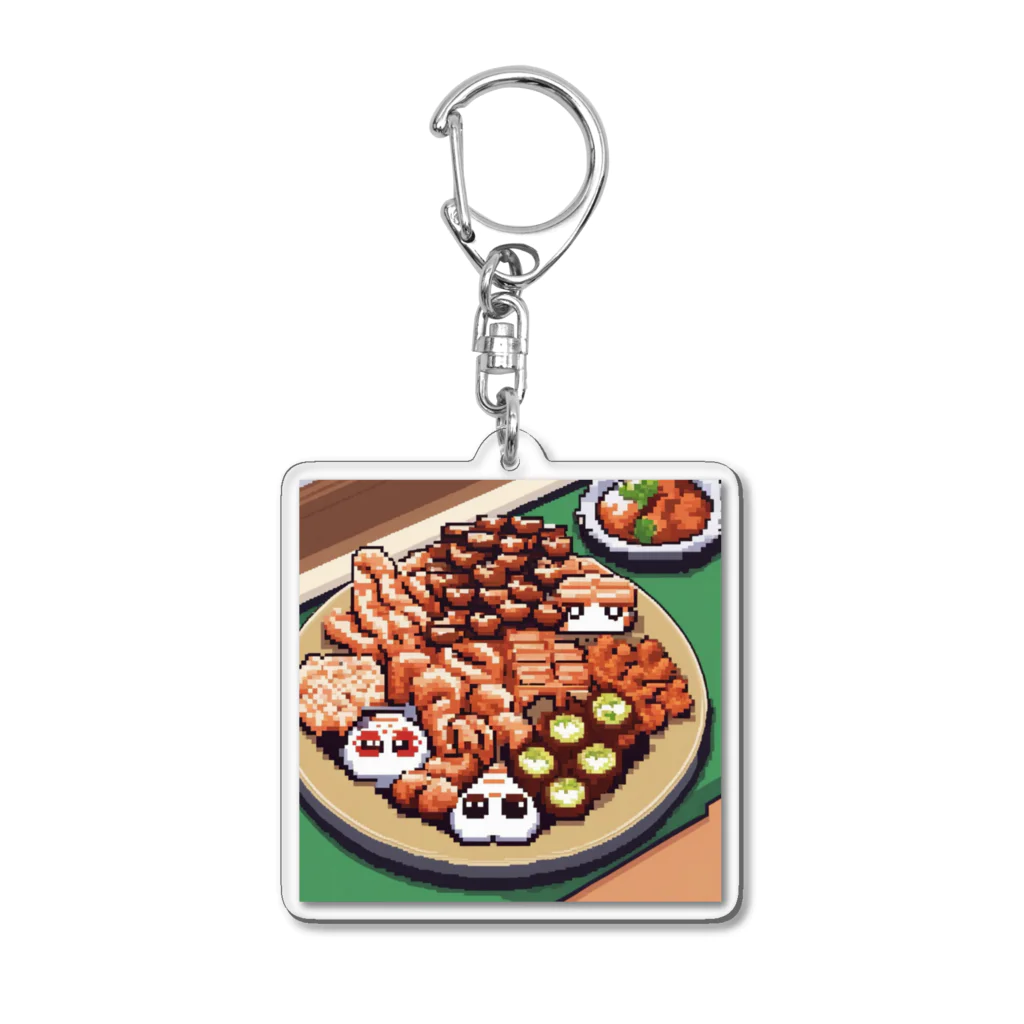 kawaiidoubututatiのたこパーティー Acrylic Key Chain