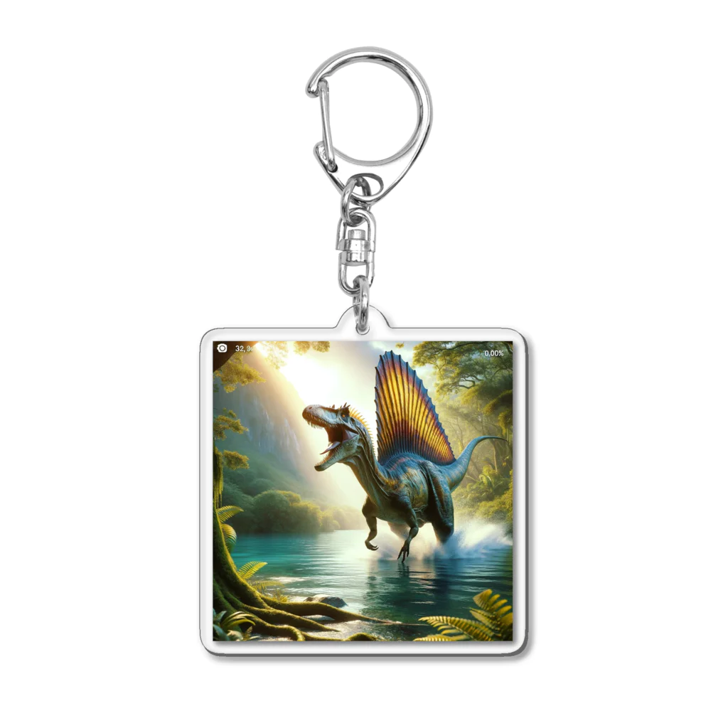 Dinosphereのスピノサウルス2 Acrylic Key Chain