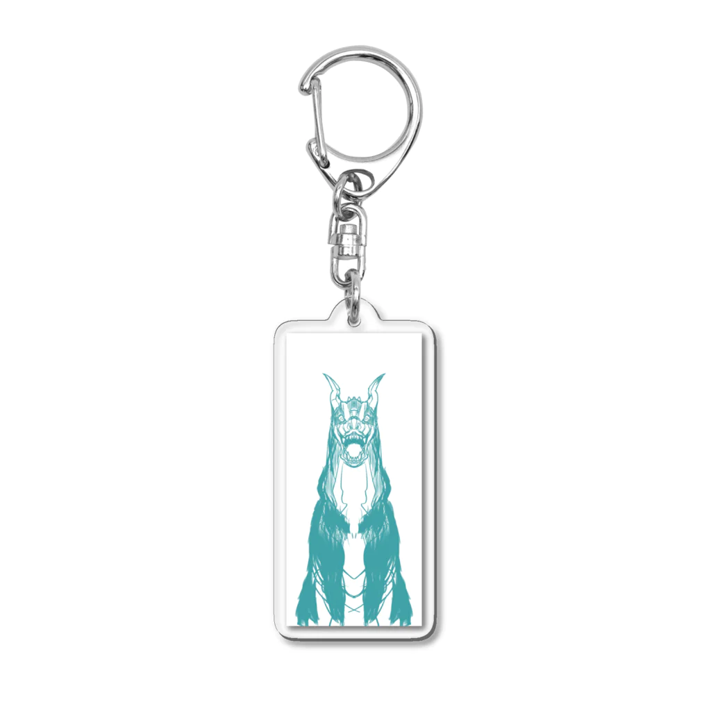 gupan_2023-12のヘルハウンド君　 Acrylic Key Chain