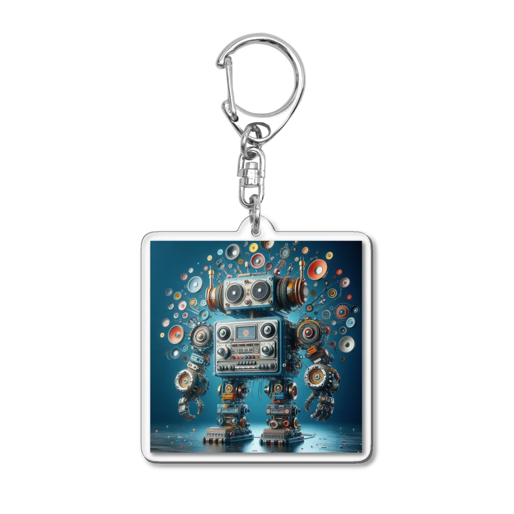 show0504のロボット Acrylic Key Chain