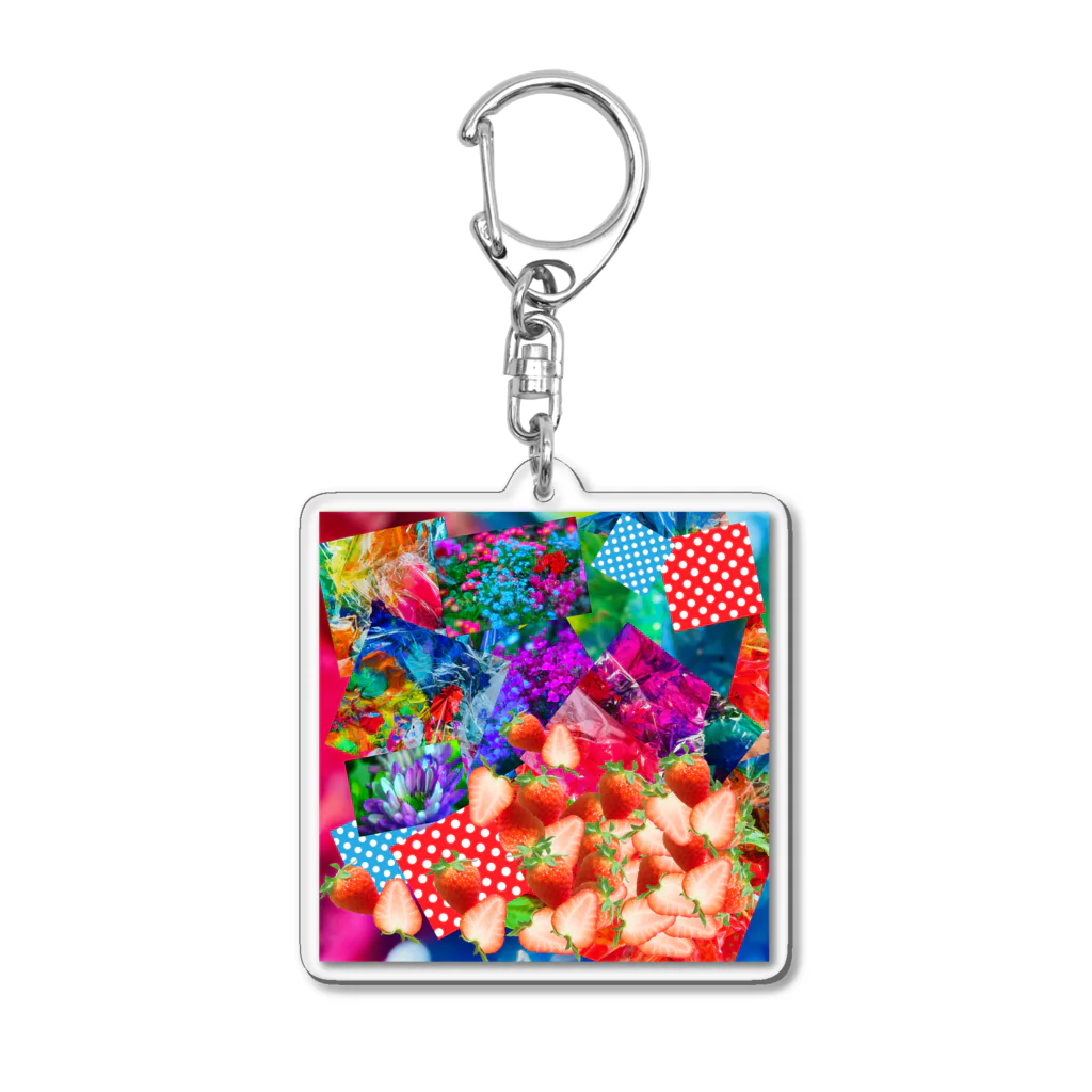 mina mulberryのno.4 Acrylic Key Chain