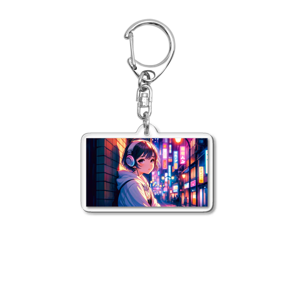 TOKYO_MELANCHOLIC_REVERIEのアヤネ Acrylic Key Chain