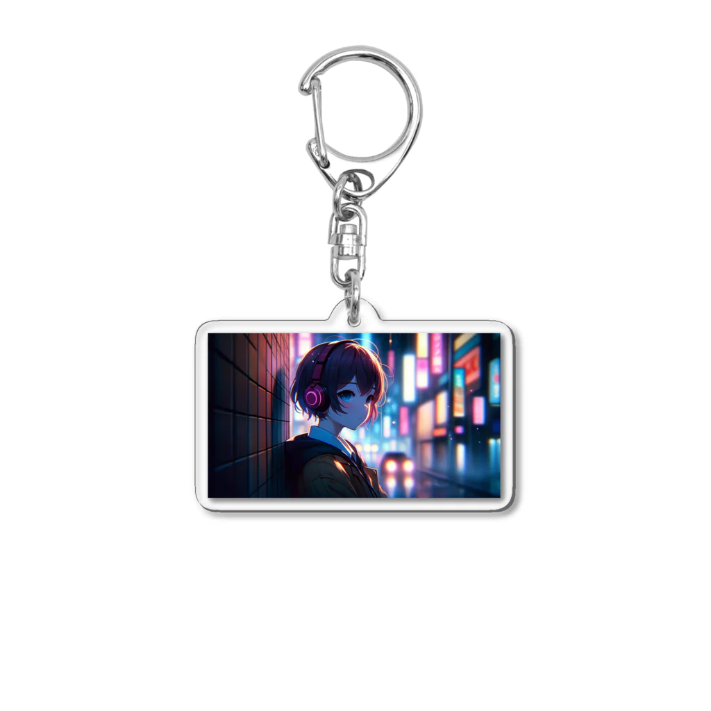 TOKYO_MELANCHOLIC_REVERIEのミア Acrylic Key Chain