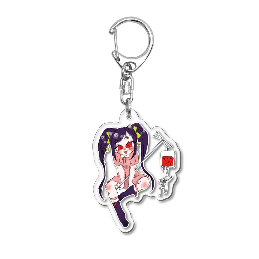 GYOUZA DESIGN INITIATIVEのHYPER desire Character D Acrylic Key Chain