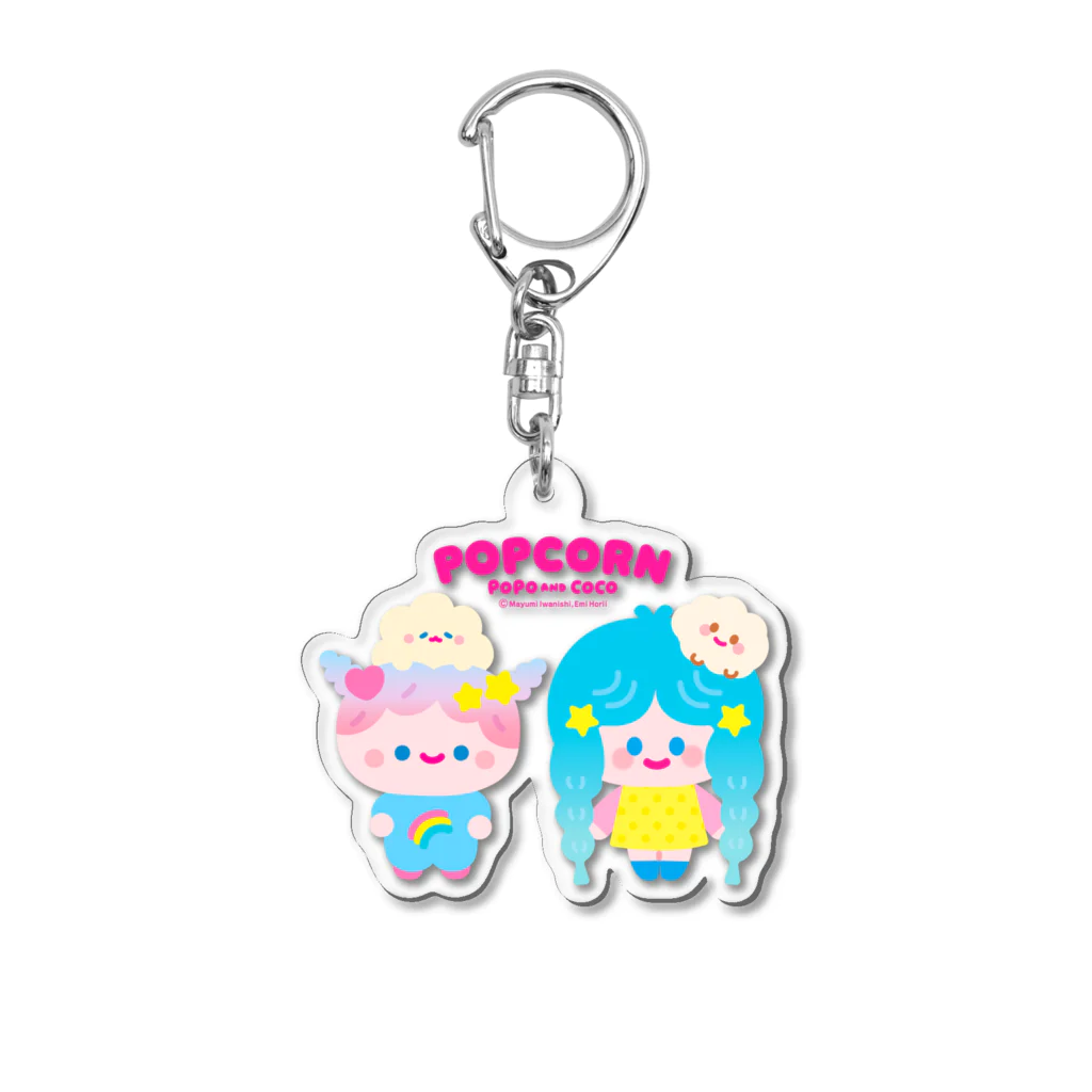 POPCORNのPOPCORN Acrylic Key Chain