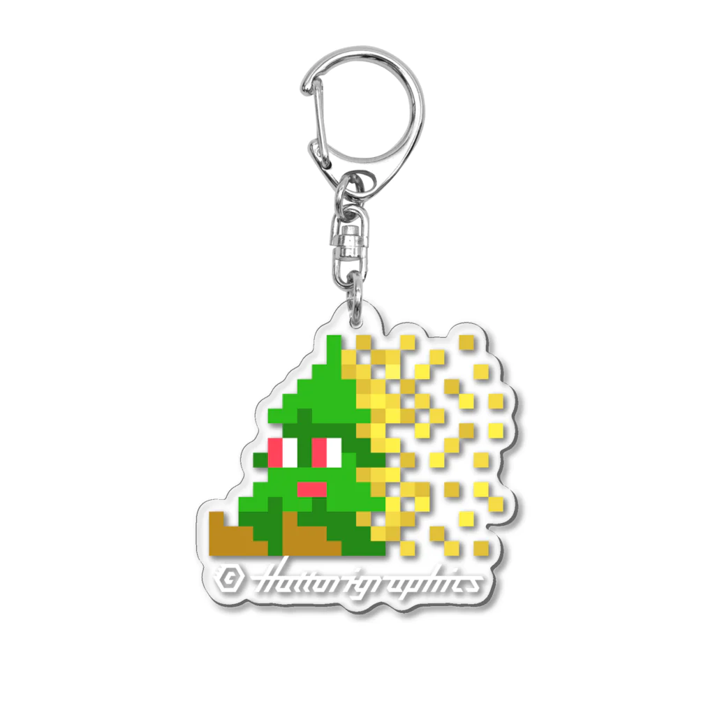 HattoriGraphics-Storeの杉 Acrylic Key Chain