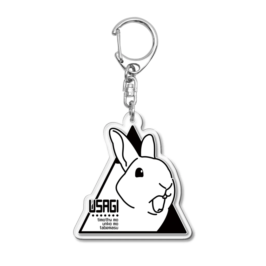 momobutakoのうさぎさん Acrylic Key Chain