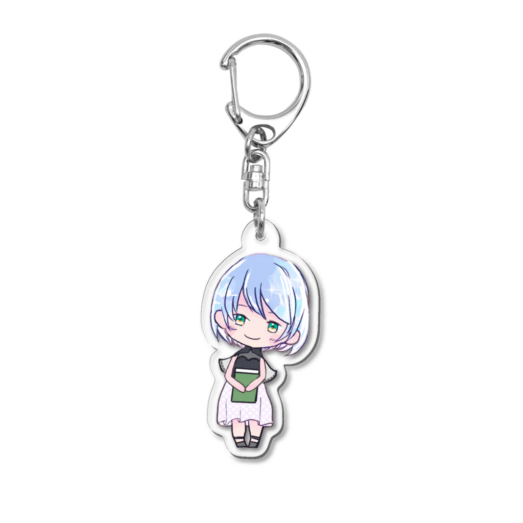 やちかーyachikaーのSDやちか　朗読しましょ Acrylic Key Chain