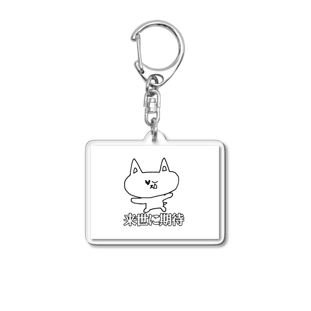 　あくまのこ。の来世に期待^ ^ Acrylic Key Chain