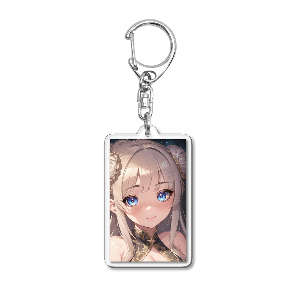 uncut_awe4のお姫ちゃん Acrylic Key Chain