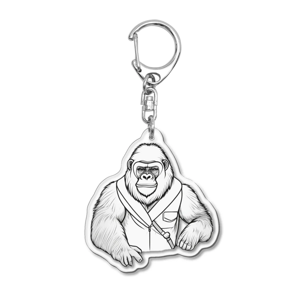 STTakuyaのゴリラタイチョー Acrylic Key Chain