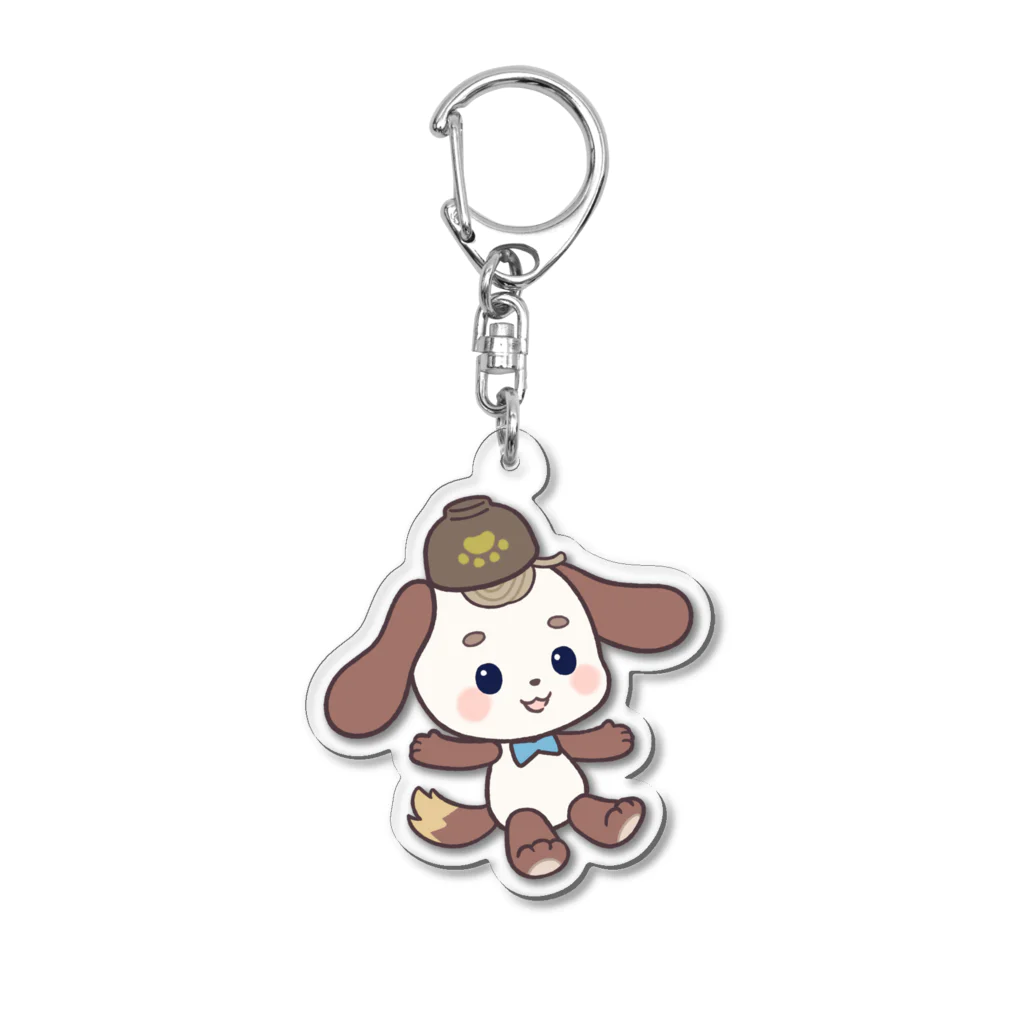 わんそこばのわんこそば　(🐶) Acrylic Key Chain