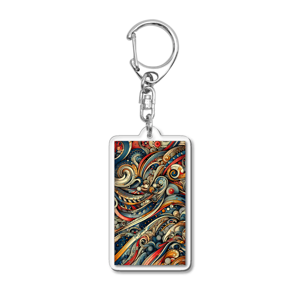 sukoyaの絢爛曼荼羅 Acrylic Key Chain