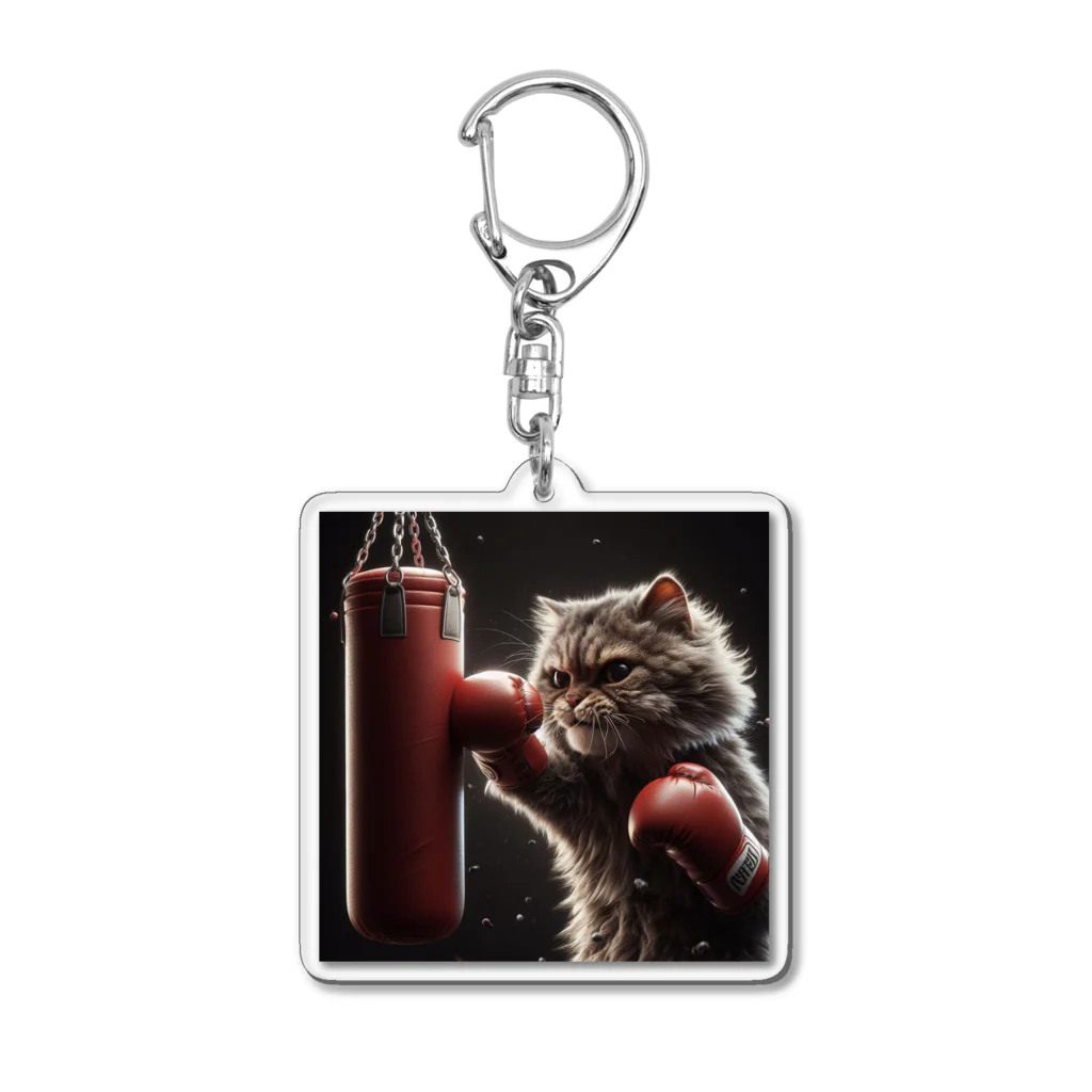 myaou_myaou_myaouのAI CAT's Acrylic Key Chain