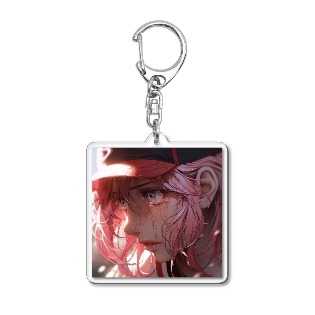 ぶーたんの闘志 Acrylic Key Chain