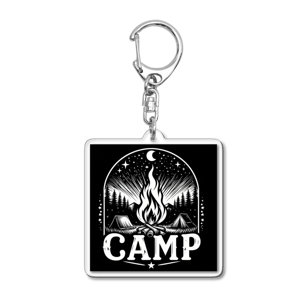 AKI-HIDEXのＣＡＭＰＥＲ Acrylic Key Chain