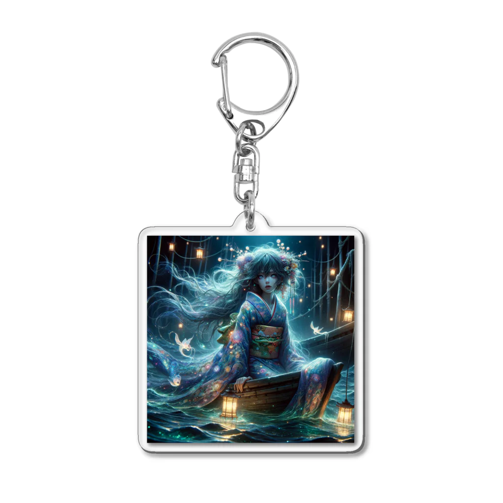 Japan's Beautiful Ghostsの船幽霊 Acrylic Key Chain