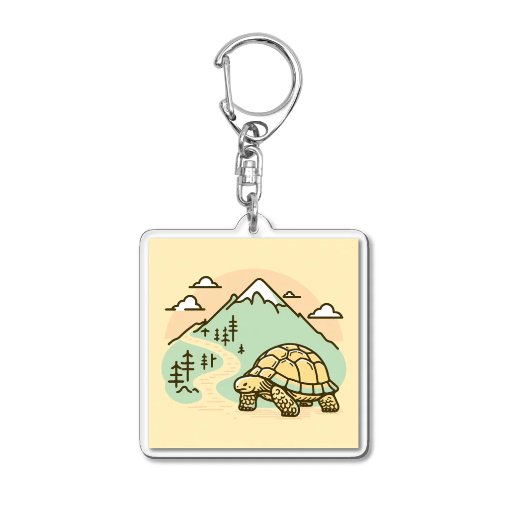 Minamo775の和風亀グッズ Acrylic Key Chain