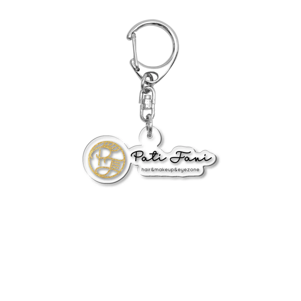 pati_faniのpati fani　ロゴ　横バージョン Acrylic Key Chain