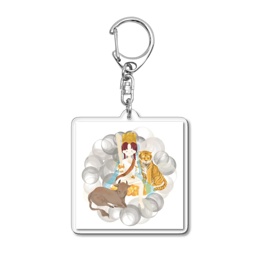 Kobayashiのこくうぞうぼさつちゃん Acrylic Key Chain