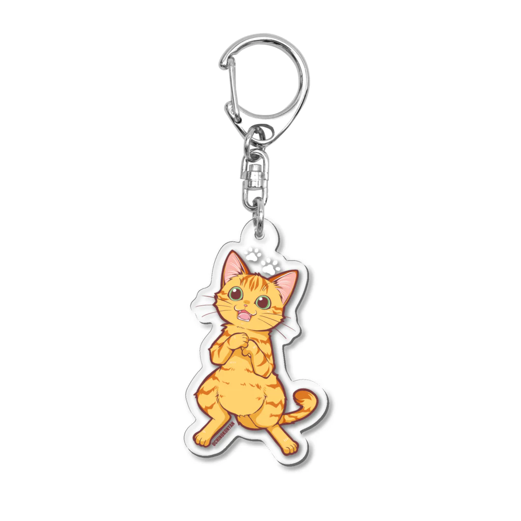 藤凪かおる・UCHINOKONYANの猫・UCHINOKONYAN【チャトラン】 Acrylic Key Chain