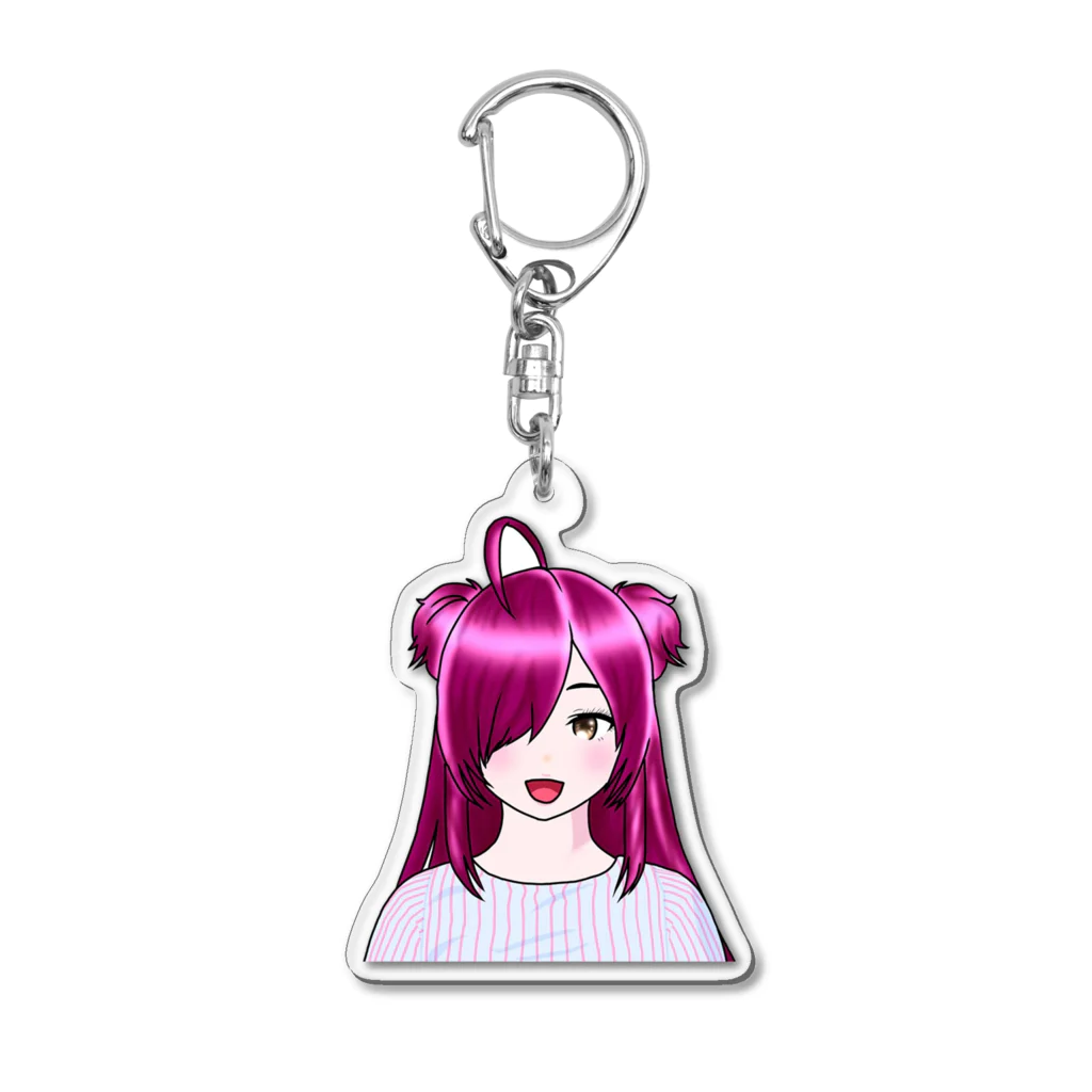 赤坂おかゆの赤坂おかゆちゃんグッズ Acrylic Key Chain