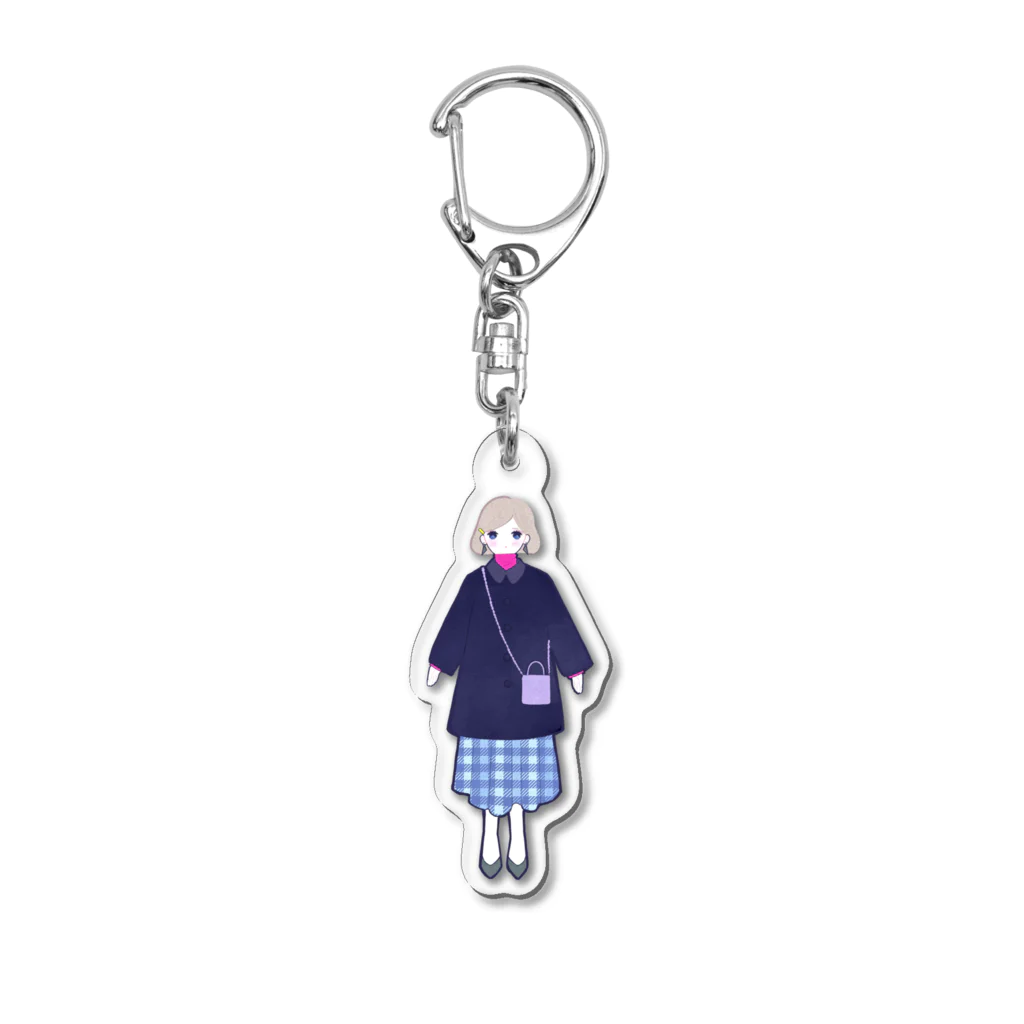 aigamoの#3 Cool Winter Acrylic Key Chain