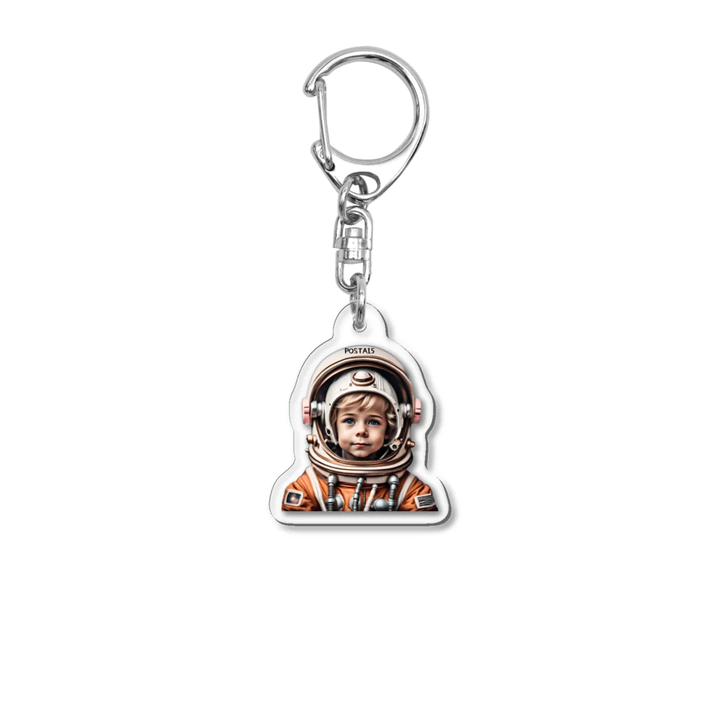 POSTA15の宇宙冒険隊　カイト Acrylic Key Chain