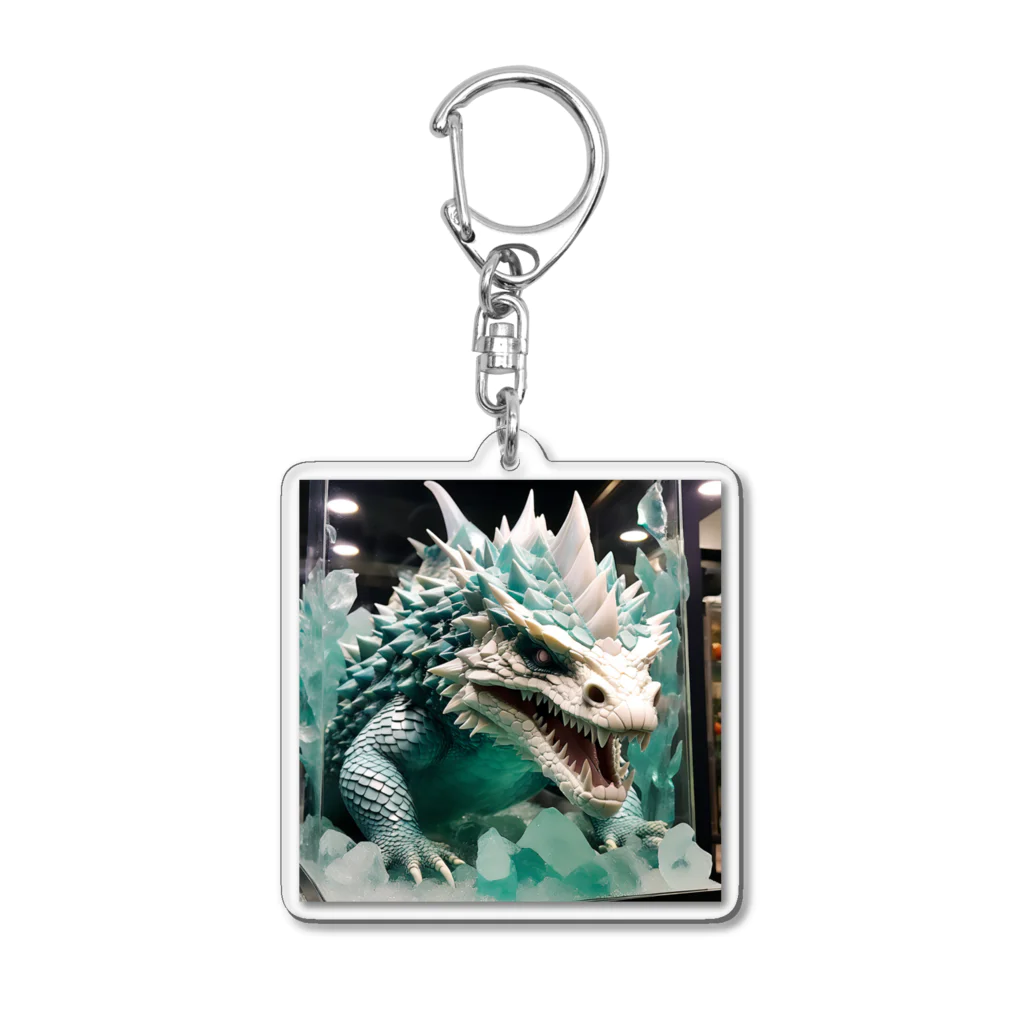 ZeroCreativeのクリスタルアイスバジリスク Acrylic Key Chain