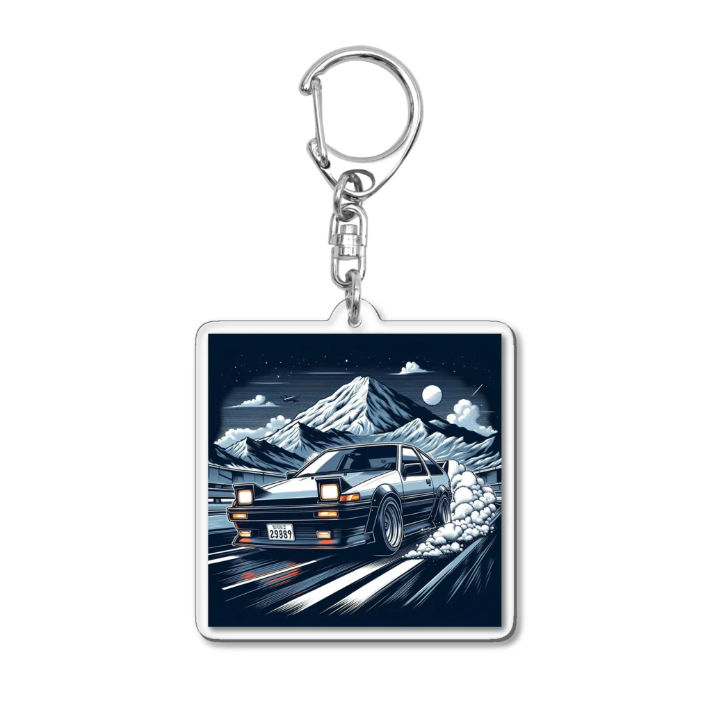 wtr3045のハチロク！4 Acrylic Key Chain