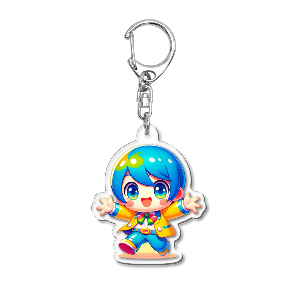 げんきいっぱいのげんきいっぱい Acrylic Key Chain