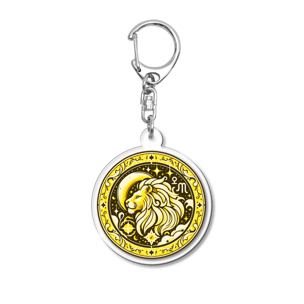 StarColorWaveの【五黄土星】guardian series “Leo“ Acrylic Key Chain