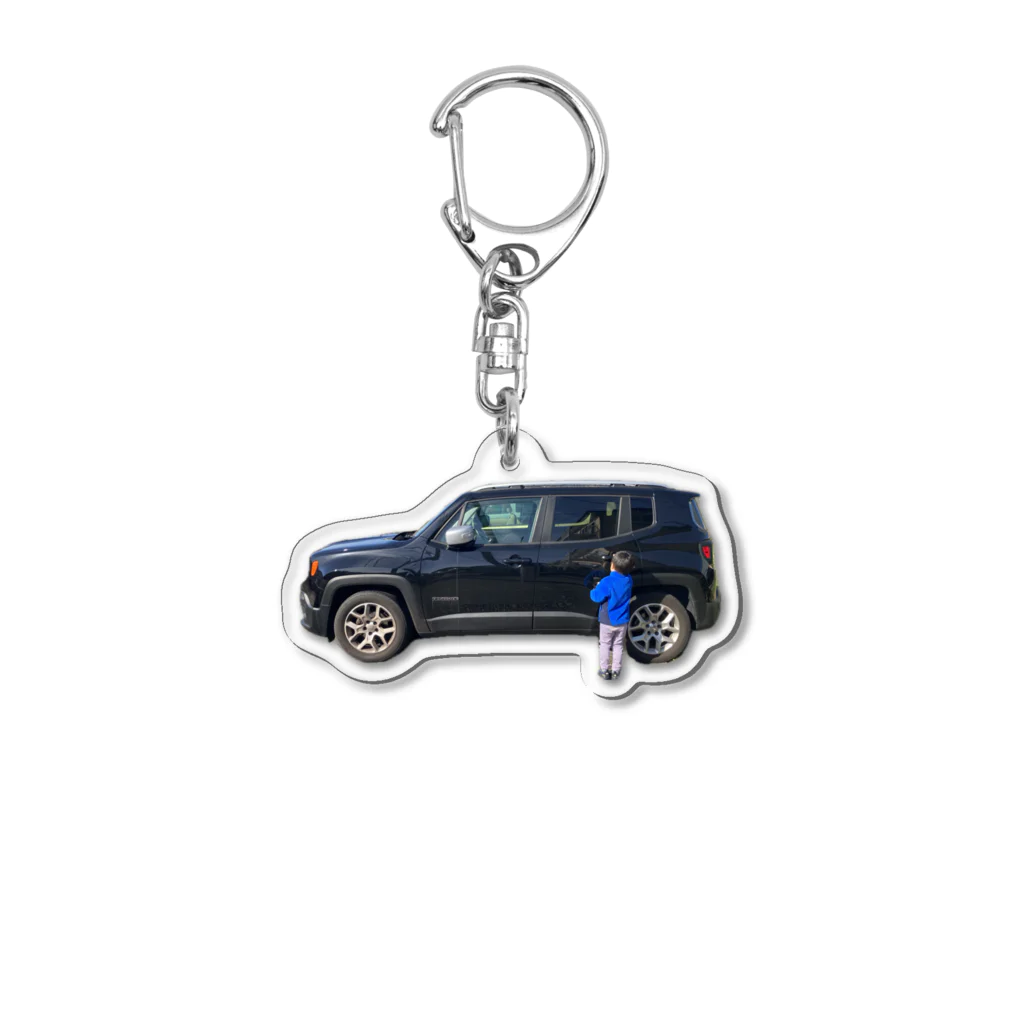 TOURIのうちのアメ車くん２ Acrylic Key Chain