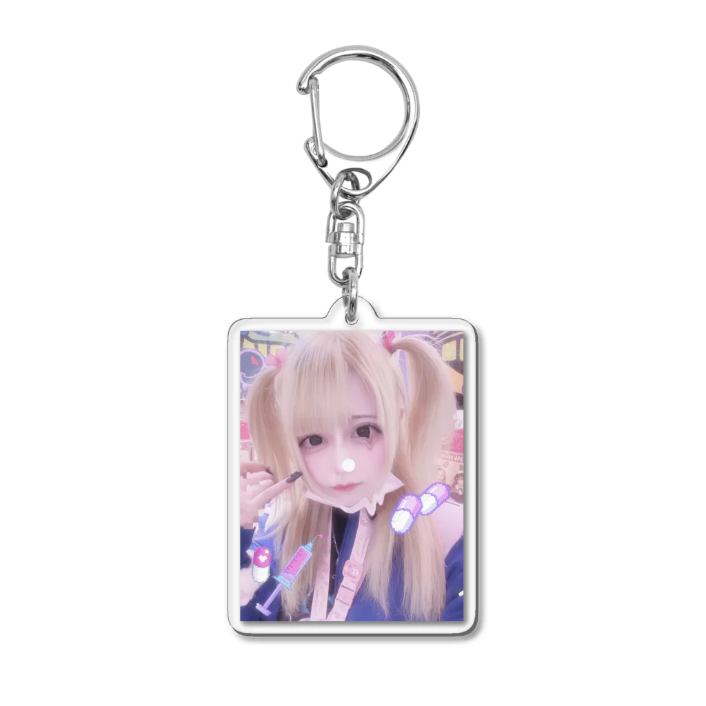 あまぃたん†❤︎グッズ（笑）のどろどろ꒦꒷あまいたん Acrylic Key Chain